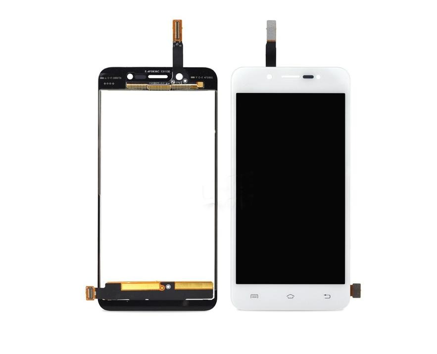 Display for Vivo Y17 - White Combo Folder