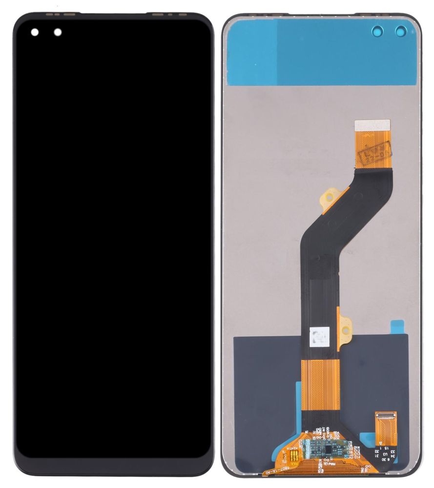 Display for Tecno Camon 16 Pro - Black Combo Folder