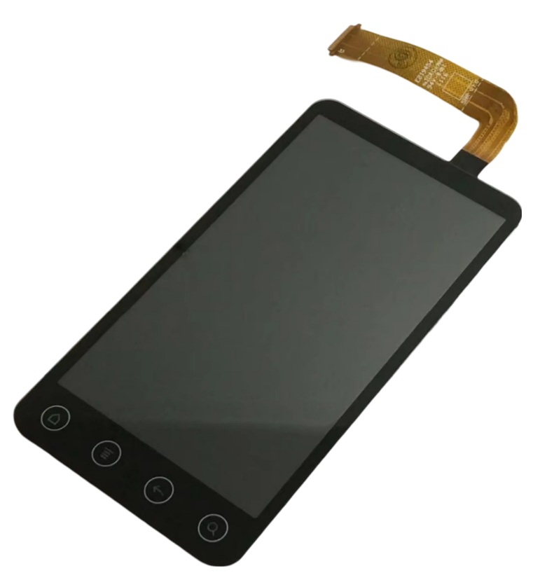 Display for HTC EVO 3D CDMA - Black Combo Folder