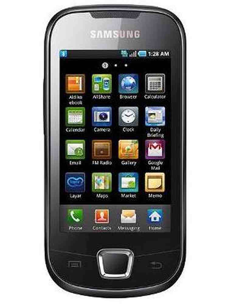Display for Samsung Galaxy 3 I5800 - White Combo Folder