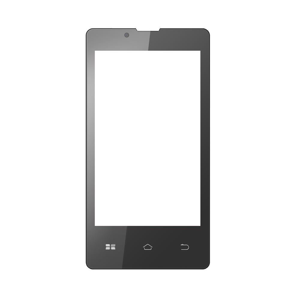 Touch Screen Digitizer For BQ S37 Plus - Black