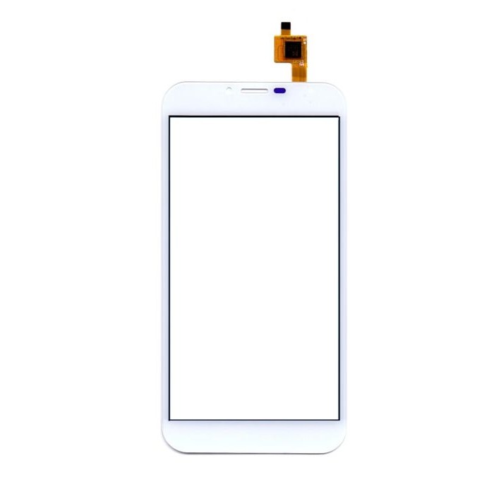 Touch Screen Digitizer For Intex Aqua 4G Plus - White