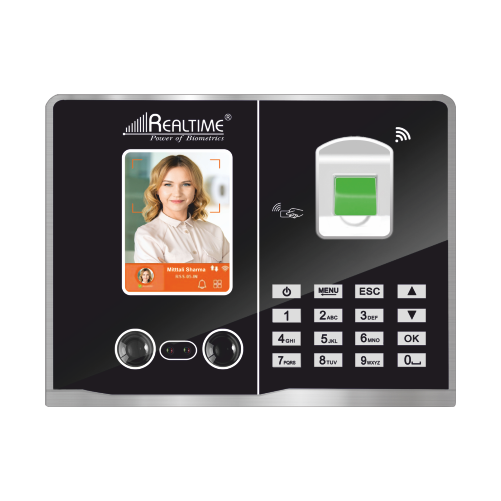 Realtime T501 Mini Face with Finger Attendance and Access Control System